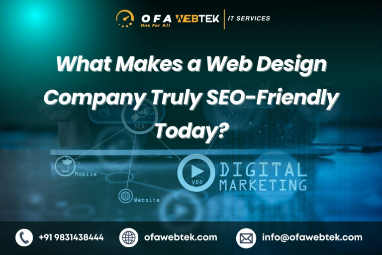 SEO-friendly web design and development company building high-performance websites