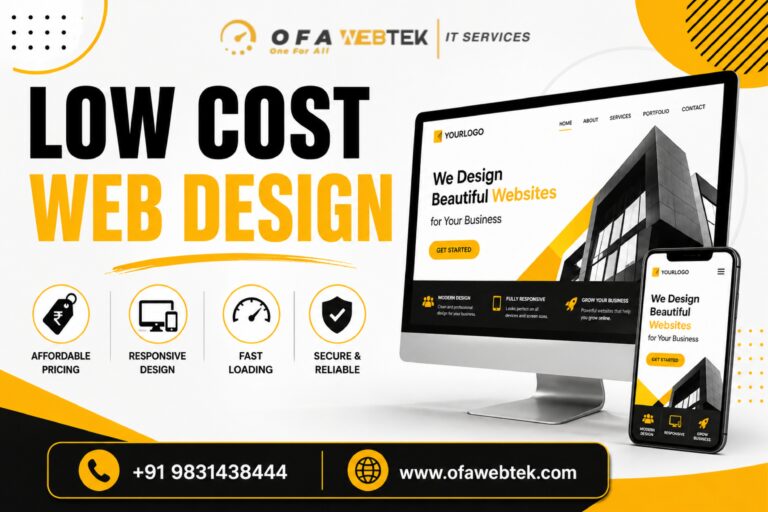 low cost web design